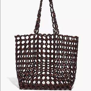 Madewell Medium Transport Tote: Beaded Edition